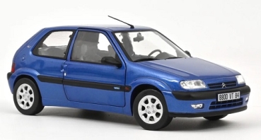 181830 Citroën Saxo VTS 1996 Poseidon Blue 1:18